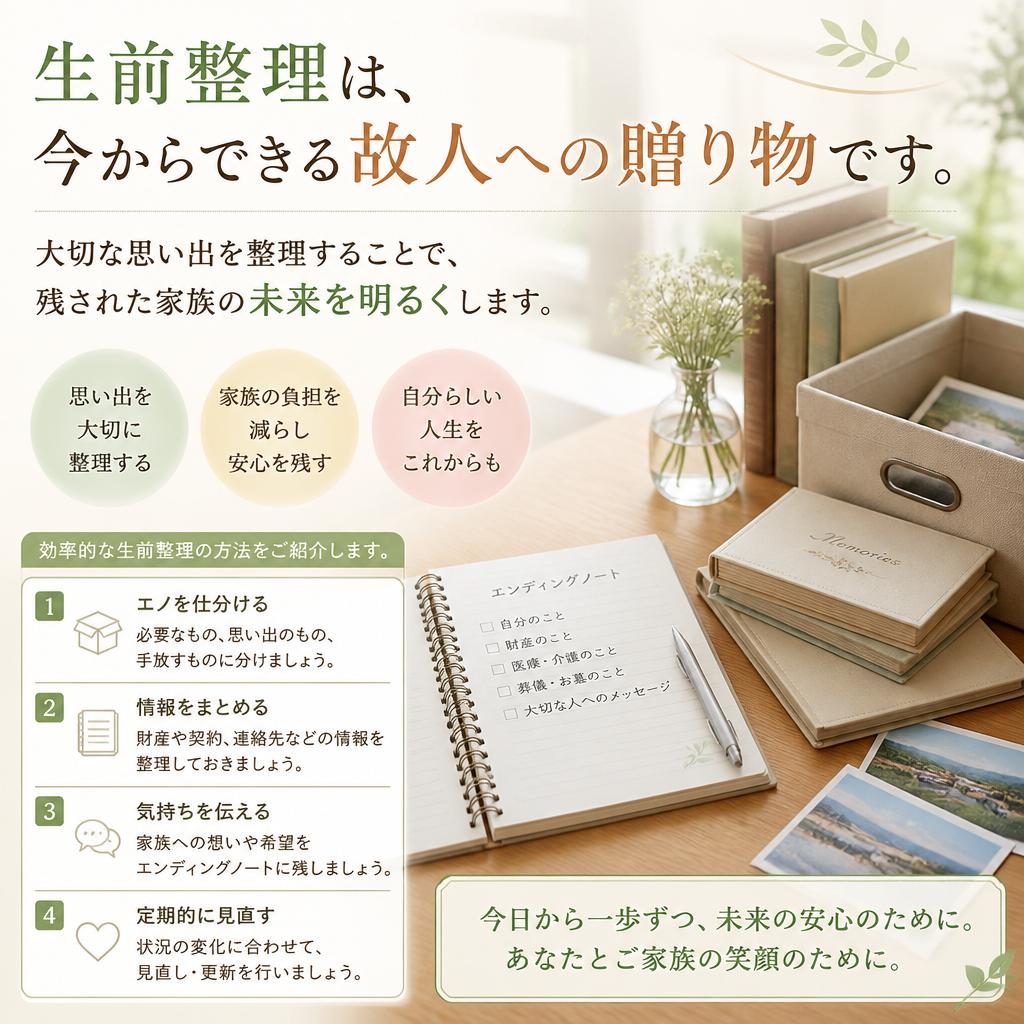 生前整理のすすめ