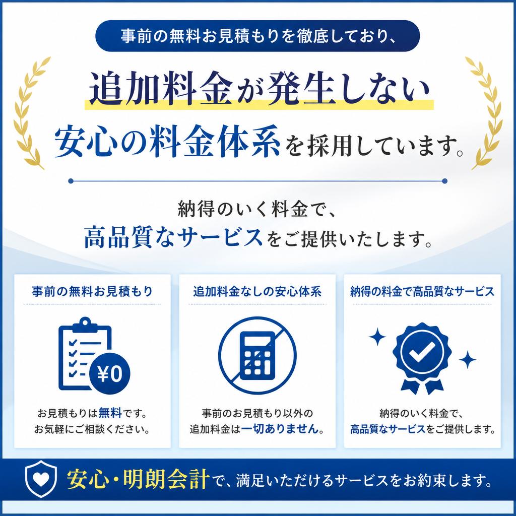費用の透明性