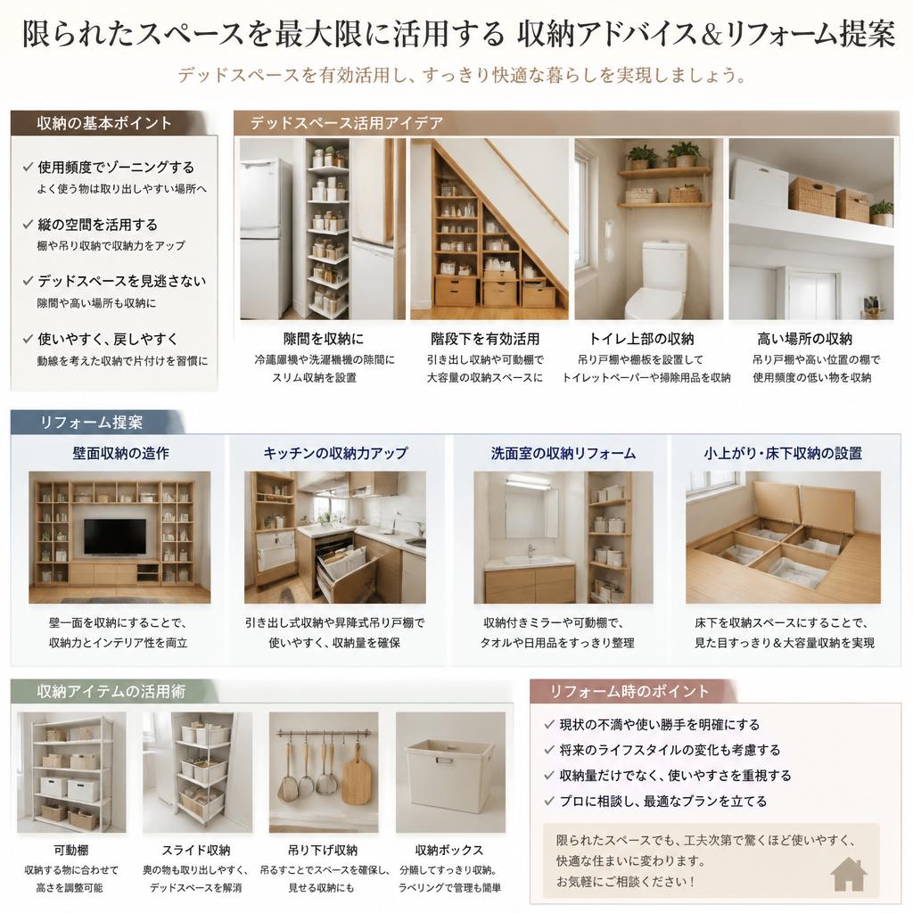 収納サービスでスペースを有効活用