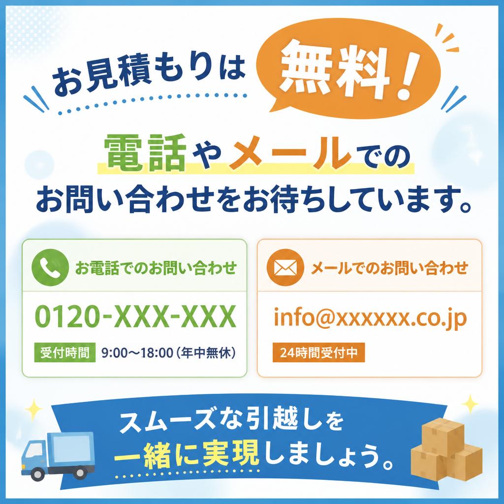 今すぐお問い合わせを！