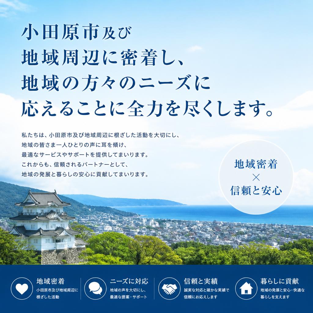 地元密着!地域サービスの強み