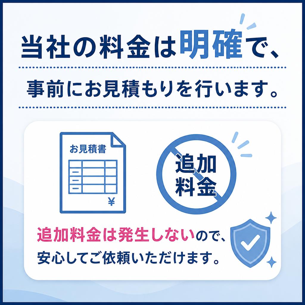料金体系の透明性