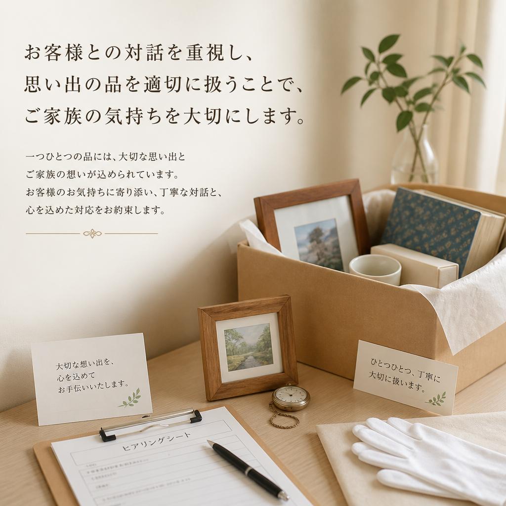 家族の思いに寄り添ったサービス