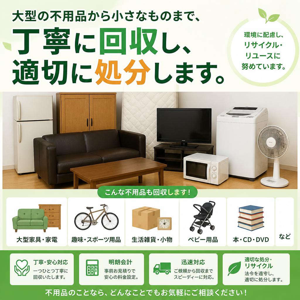 不用品回収サービス