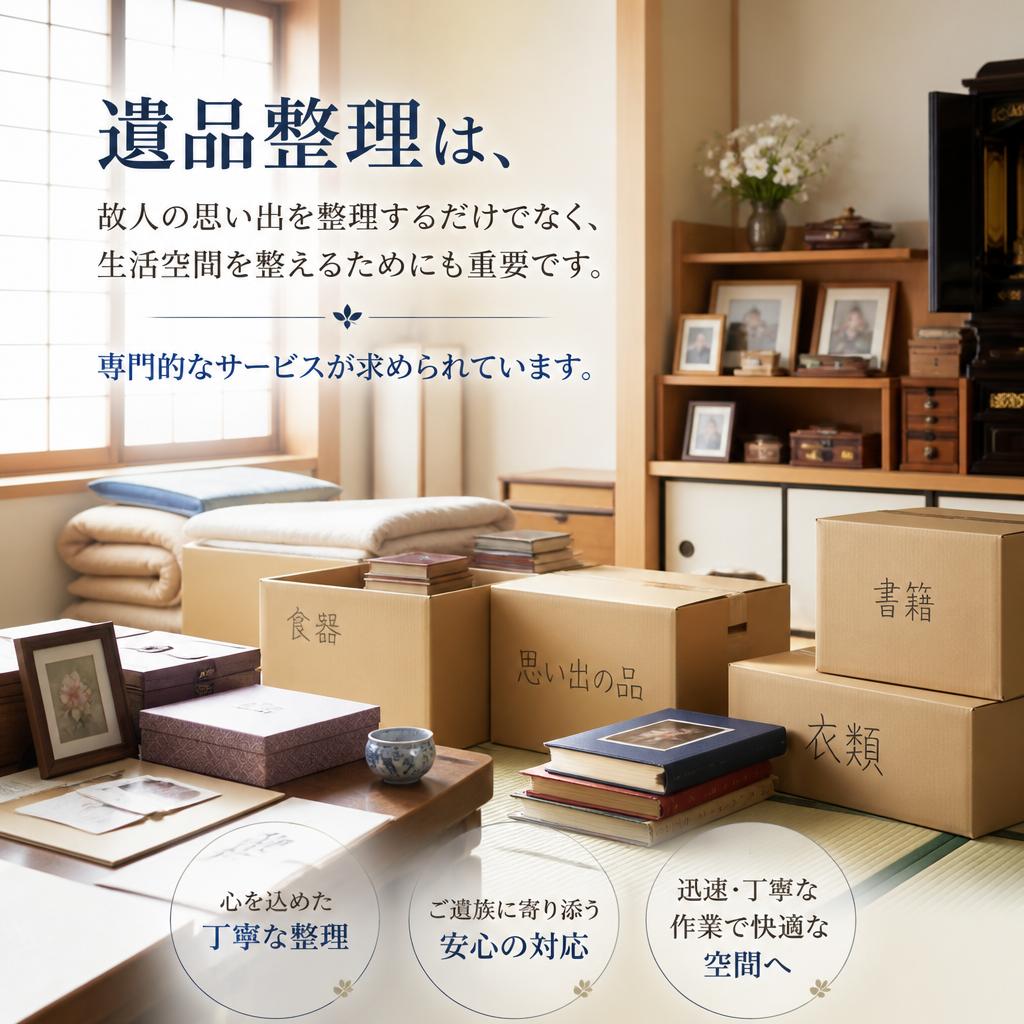 遺品整理が必要な理由