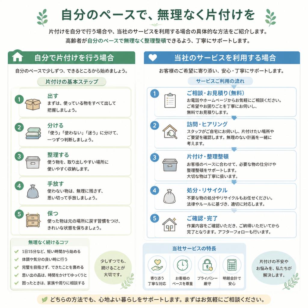 整理整頓の具体的な方法