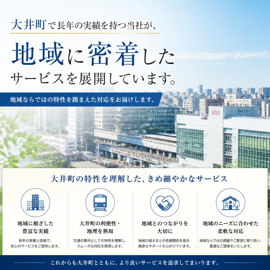 地域密着型の専門サポート