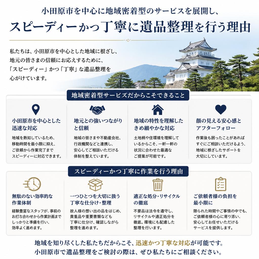 小田原市の遺品整理はお任せ