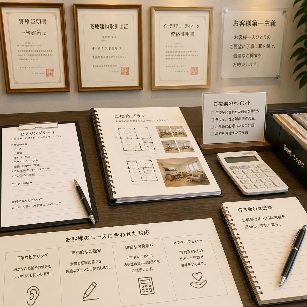 専門スタッフによる安心のサポート