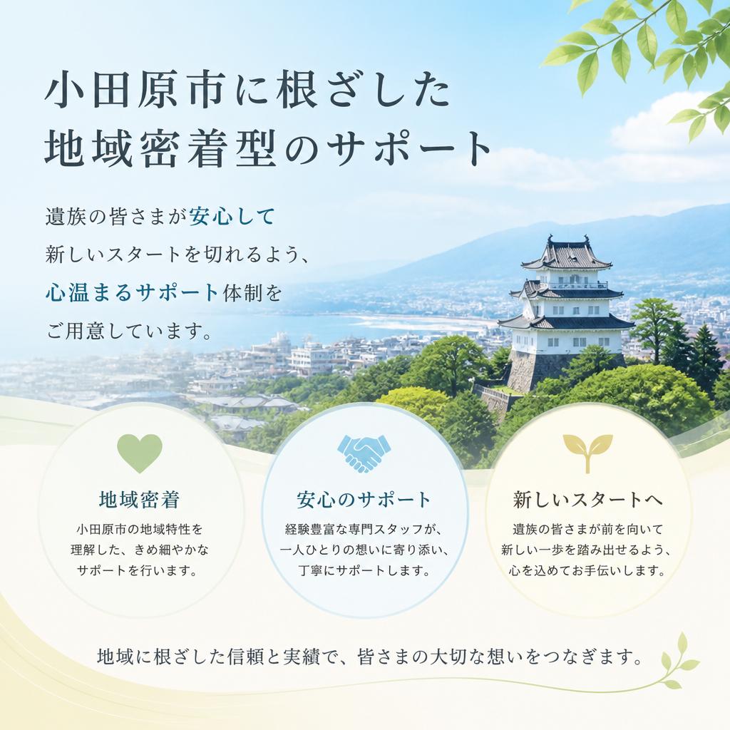 小田原市での遺族サポート