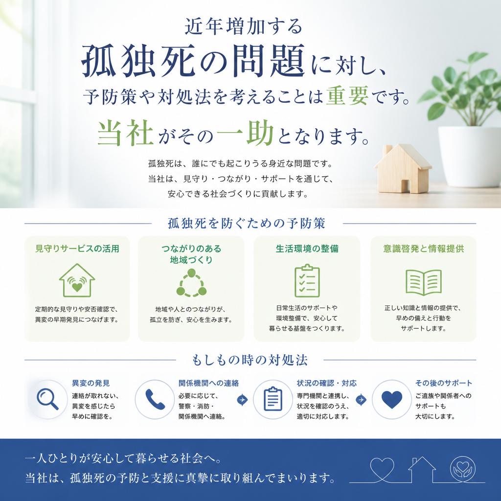 孤独死対策の重要性