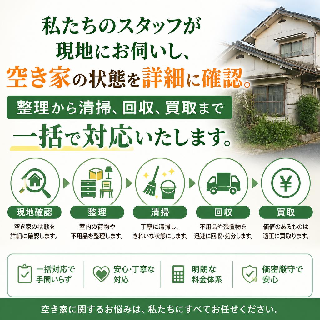 おかたづけタムラのトータル整理サービス