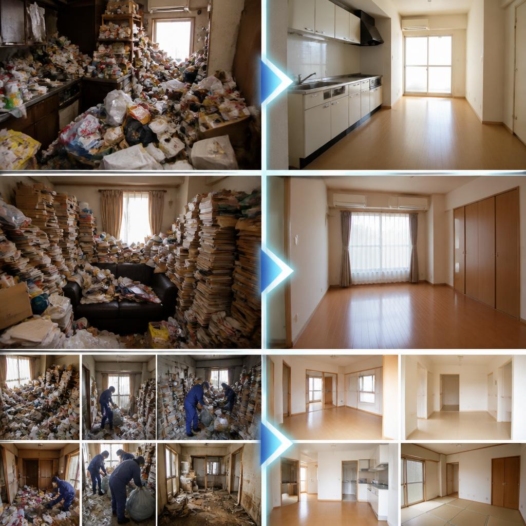5. ごみ屋敷の片付け
