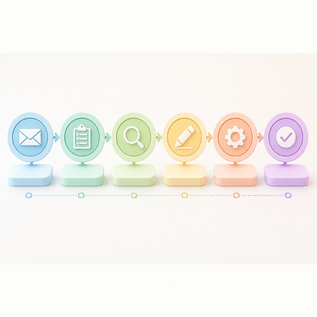 生前整理サービスの流れ