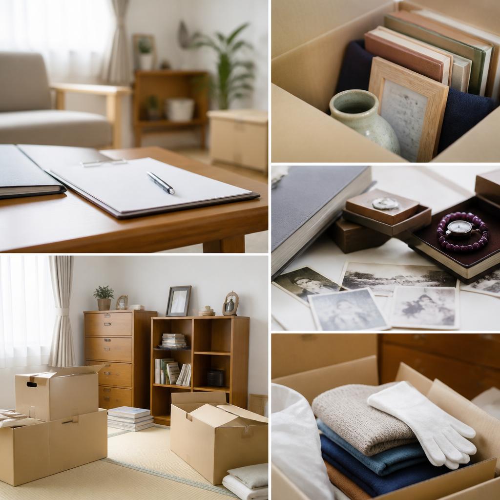 遺品整理の流れ