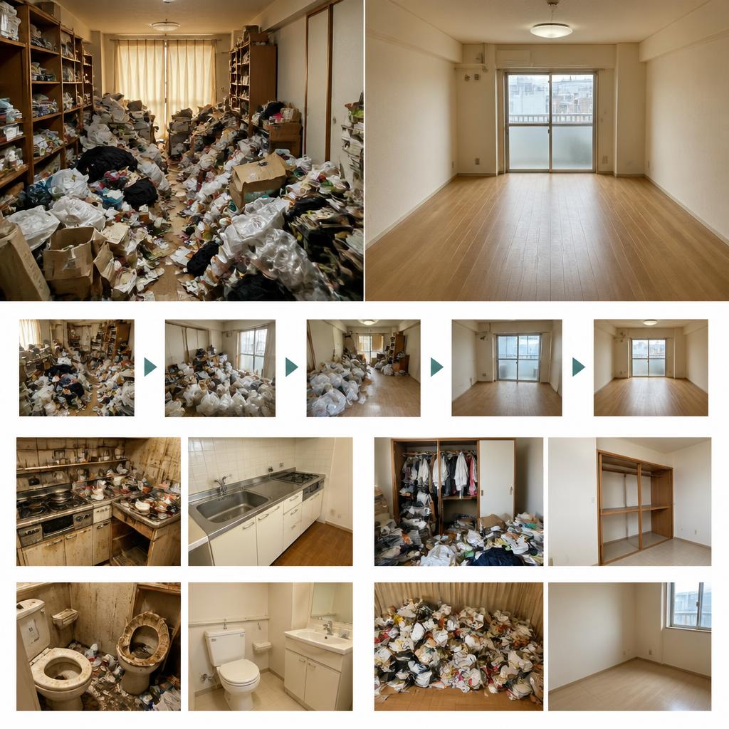 ごみ屋敷の整理方法