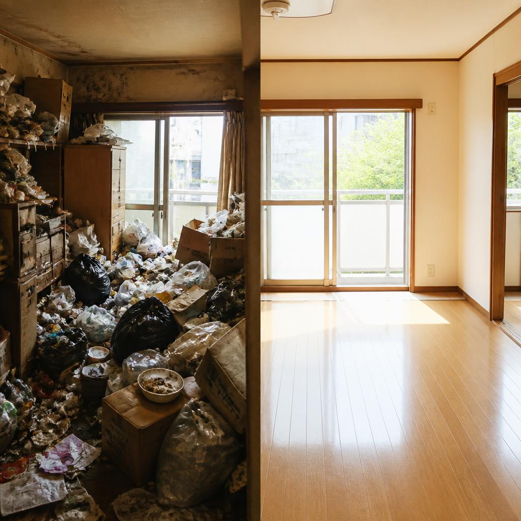 地域密着型のごみ屋敷片付けサービスで快適な住環境を再生