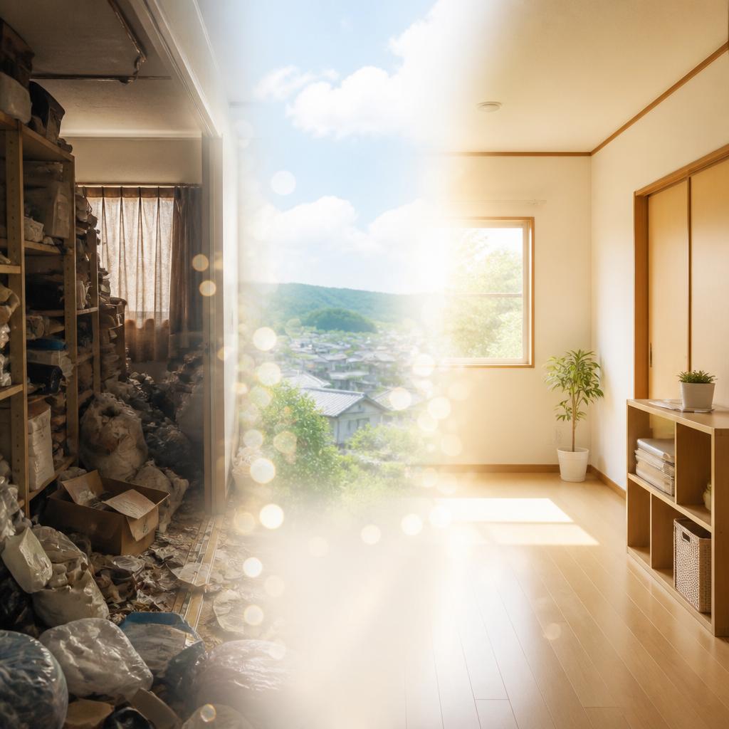 ごみ屋敷からの心の整理、地域に根ざした片付けサービス