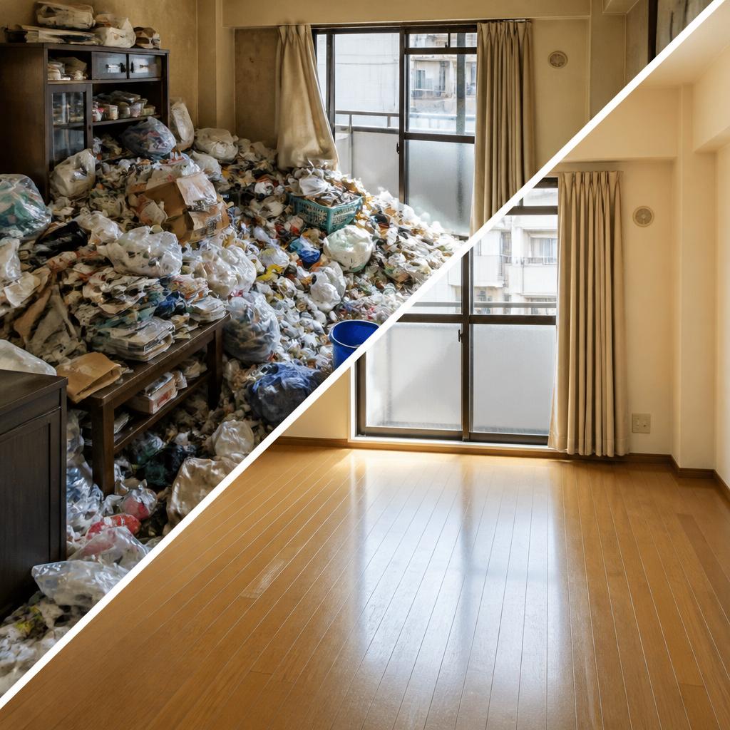ごみ屋敷の整理はお任せ
