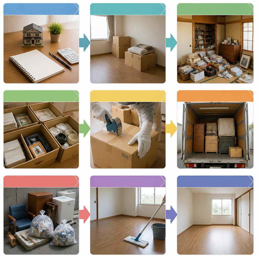 遺品整理の流れ