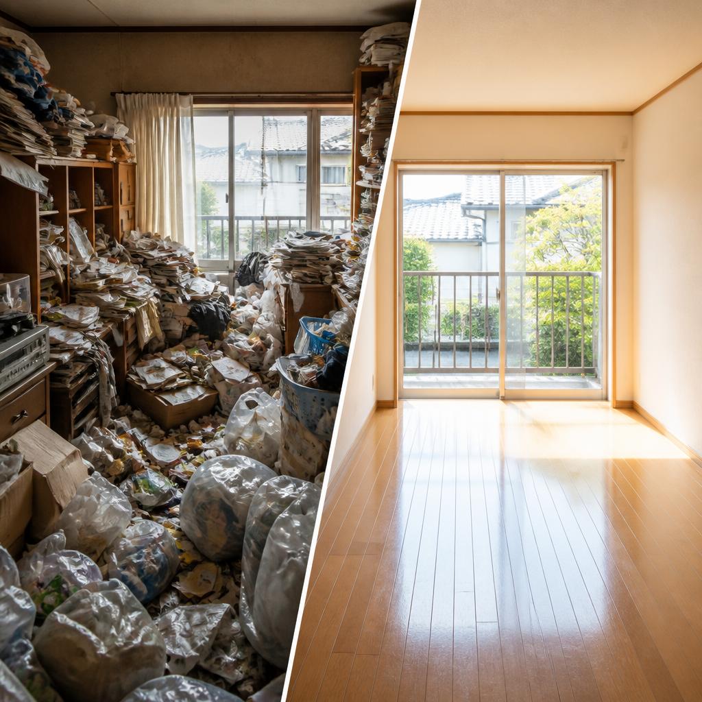 ゴミ屋敷の悩みを解決！二宮町の専門業者にお任せください。