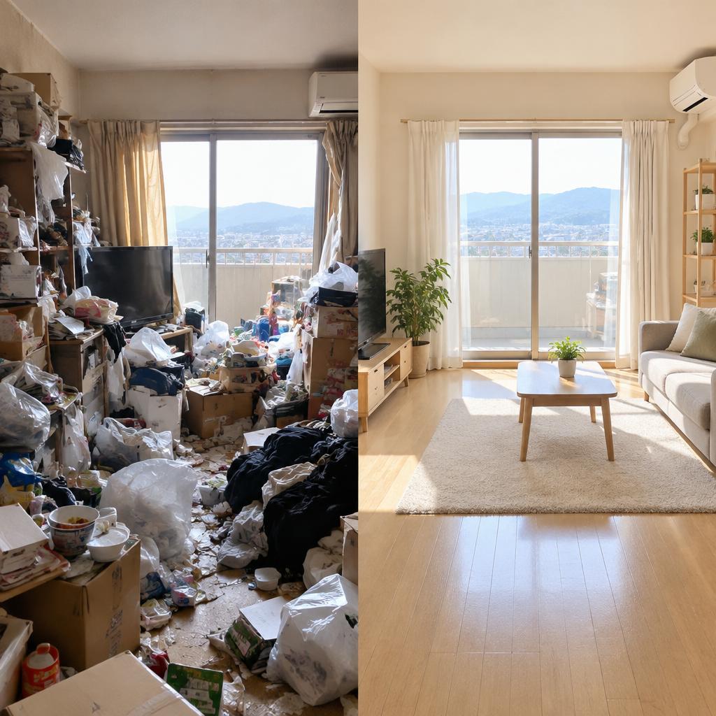 ごみ屋敷を、もう一度“帰りたくなる住まい”へ。小田原発・地域密着の整理サービス