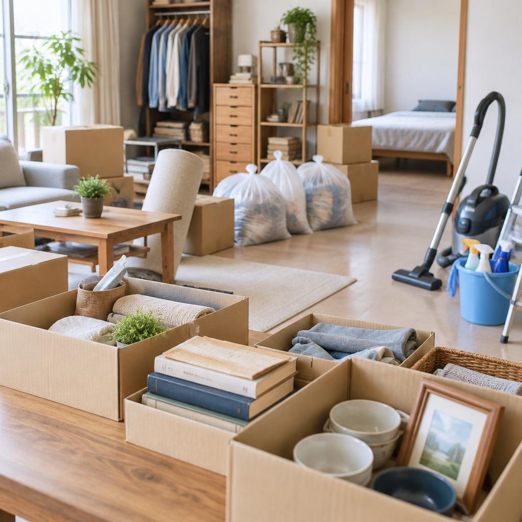 思い出の品を丁寧に仕分け。整理・清掃・買取まで一貫対応